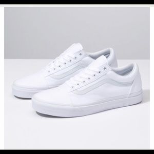 White Vans Old Skools